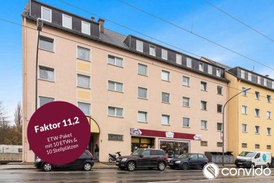 Faktor 11,2 | Attraktives ETW-Paket in Essen-Altenessen – stabile Einnahmen & überzeugender Rendite