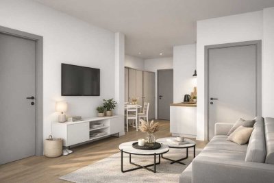 SCHÖNEBERG / KREUZBERG: BESTE LAGE: ERSTBEZUG im LUXUS Neubau: 3-Zimmer-Whg + 2 Bäder und Balkon