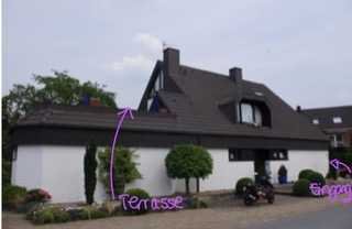 Modernisierte 4-Raum-Maisonette-Wohnung mit 32 qm Terrasse