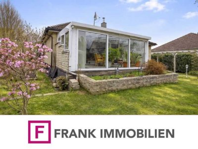 FRANK IMMOBILIEN - Gepflegter Bungalow in attraktiver Lage – ideal für jedes Alter!