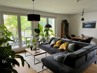 Möblierte Zwischenmiete 2 Jahre:  moderne 2-Zimmer Wohnung mit Balkon in Neuenheim