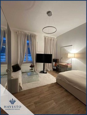 Exklusive, voll möblierte Einraumwohnung mitten in Magdeburgs Innenstadt!