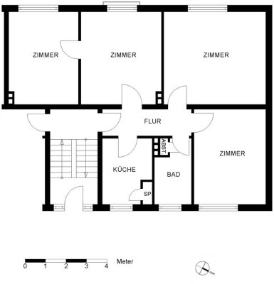 4-Zi.-Whg in bevorzugter Lage