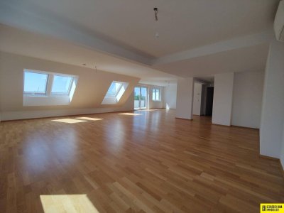 Penthouse mit Dachterrasse- Badeteich Hirschstetten- Erstbezug