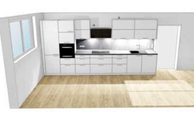 Helle 3 Zimmer Wohnung mit EBK und 2 Stellplätzen im modernen Neubau