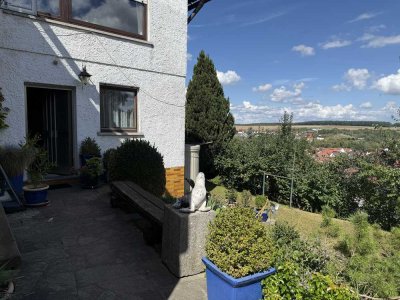 3-Zimmer-Wohnung mit Aussicht und Einbauküche in Maßbach
