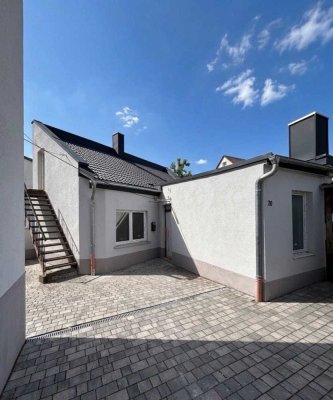 Saniertes Einfamilienhaus mit Terrasse und Hof in Innenstadtlage