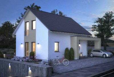 Baugrundstück für 1-Familienhaus, ca. 140 m² Wohnfläche, ca. 550 m² Grundstück in zweiter Reihe