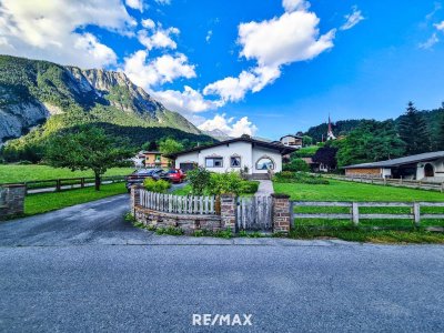 Natur, Sonne, Freiraum - Bungalow mit großem Grundstück in ruhiger Lage in Nassereith