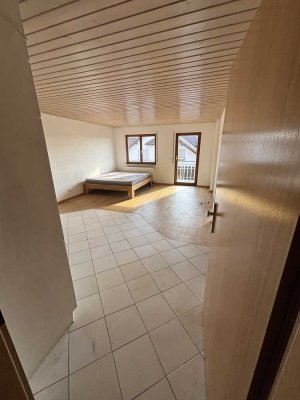 Modernisierte 2-Raum-Wohnung mit Balkon und Einbauküche in Hochdorf