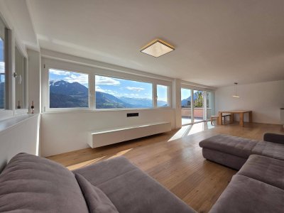 Bezugsfertig: Exklusive, großzügige Terrassenwohnung in Panoramalage mit traumhaftem Blick über das Inntal