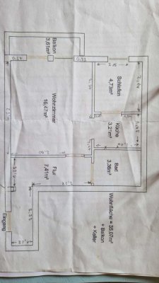 Kleine Wohnung 40qm liebevoll renoviert