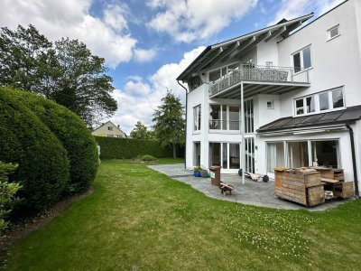 MUC-Süden, EFH in Pullach, fam.freundlich, helle Räume, TG, großer, sonniger Garten!