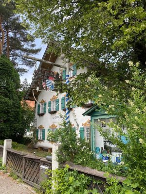 Helle 1-Zimmer Maisonette-Wohnung in Unterammergau