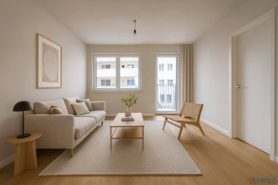 Erstbezug nach Errichtung | für Anleger oder Eigennutzer | 2 Zimmerwohnung mit Loggia | Luftwärmepumpe | optionaler Tiefgaragenplatz