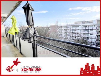 IMMOBILIEN SCHNEIDER - Neuried - lichtdurchflutete, vermietete 2 Zimmer-Wohnung mit Süd/West-Balkon