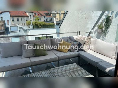 Tauschwohnung: Dachterrassenwohnung Maxvorstadt