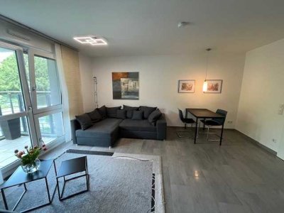 Modern möblierte 2- Zimmer Wohnung mit PKW-Stellplatz in Mainzer Top Lage
