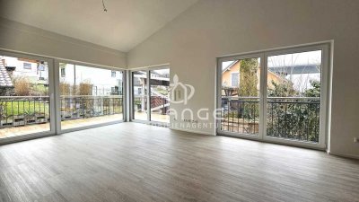 ***Traumhafte Neubau Dachgeschosswohnung mit Dachterrasse und Garage in Passau zur Miete***