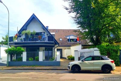 Beste Adresse gegenüber dem Stadtwald für maximal Zwei!!            
EG- 2 Zi - 2 große Terrassen +