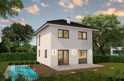 Attraktives Grundstück mit vielseitigen Möglichkeiten – individuell planbares Fertigbauteilhaus inklusive