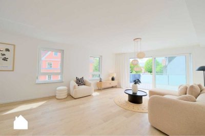 Großzügige 4-Zimmer-Wohnung mit Dachterrasse: modernes Leben mitten in der Stadt!
