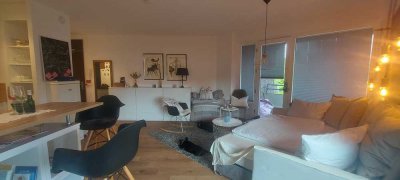 Appartement auf Zeit möbliert mit Balkon in Krefeld-Bockum