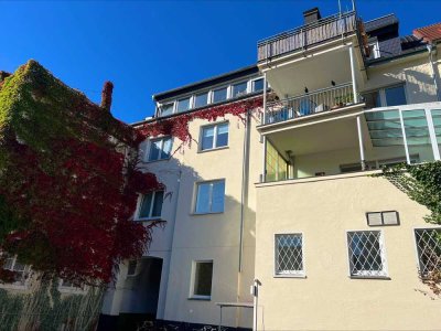 Kreuzkirchenblick! Maisonettewohnung mit Stellplatz!