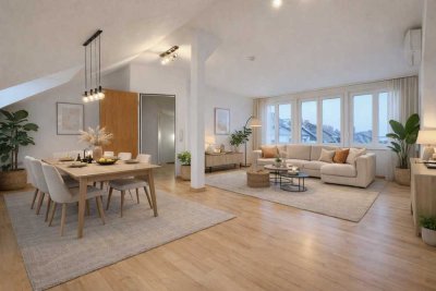 Helle Maisonettewohnung in urbaner Lage