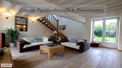 2-Familien-Doppelhaushälfte nebst 3er Garage und Gartenhaus