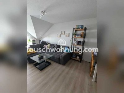 Tauschwohnung: Bieten 2ZKBB, suchen mind. 3ZKB gern mit Balkon/Garten