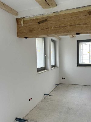 Wohnung 1 im umgebauten Speicher der Vierrademühle