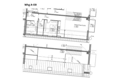 2,5-Zimmer-Neubau-Galeriewohnung mit Balkon