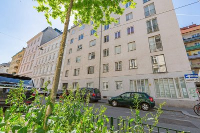 Nähe Botschaftsviertel - Marokkanergasse: Zwei-Zimmer-Erdgeschosswohnung in urbaner Toplage