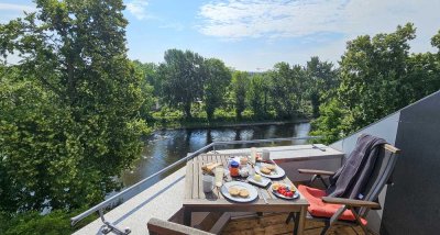 3-Zimmer mit Dachterrasse und Blick aufs Wasser, EBK, Klimaanlage - Altstadt