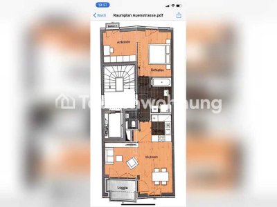 Tauschwohnung: 2.5 mit Balkon gegen größere Wohnung