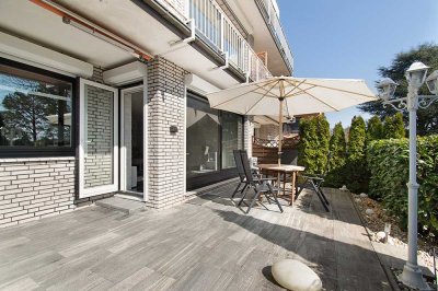 Tolle Südterrasse mit Weitblick und Gemeinschaftsgarten - Energieklasse C / Saniert / Einzugsbereit