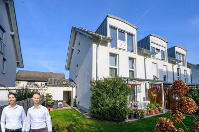 Raum für Familie und Zukunft – modernes Reihenendhaus mit Terrasse und Garten