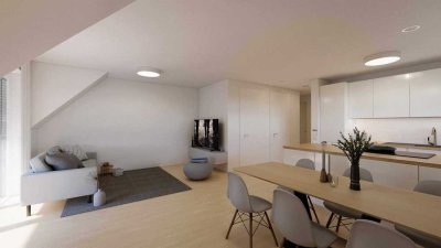 Erstbezug 3,5-Zimmerwohnung mit großem Balkon inkl. Stellplatz und Einbauküche