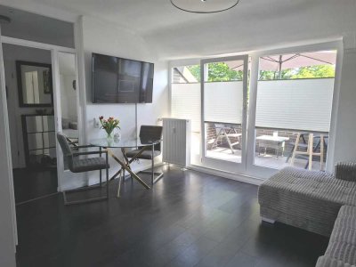 ETW Meerbusch Bösinghoven - Balkon - Stellplatz - Einbauküche