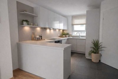 Neubau-Reihenhaus mit EBK und Garten in Feldrandlage in Darmstadt-Wixhausen