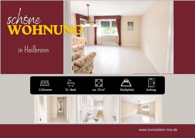 Schöne 3.-Zi.-Altbauwohnung in Heilbronn zu vermieten