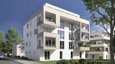 sehr schöne ETW, ca. 80m², 1. OG, 2 ZKB; - exklusive Lage am Park! Aufzug, Balkon, Keller.