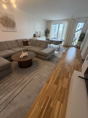 Erdgeschosswohnung mit schönem Garten (voll möbliert+küche+Garage+provisionsfrei)