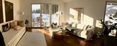 Traumlage am Golfplatz Westendorf mit Einliegerwohnung , freiem Blick, SW-Lage