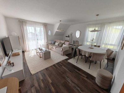 *Genialer Grundriss, lichtdurchflutete u. neuwertige 3-Zimmer m. Balkon in Gaisbach + TG Stellplatz*