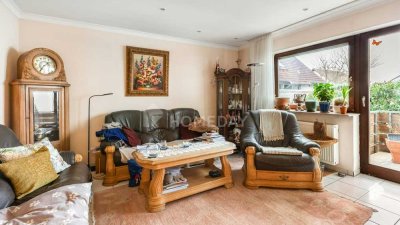 Wohnen mit Komfort: Geräumige Wohnung mit überdachtem Westbalkon