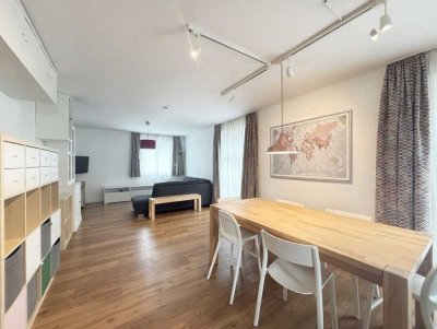 Im Herzen von Memmingen: Zentral gelegene 4-Zimmer-Erdgeschosswohnung mit Garage