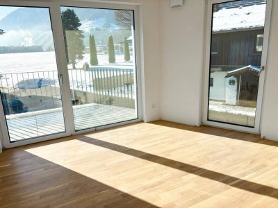 Erstbezug: Exklusive 2-Zimmer-Wohnung mit großzügigem Balkon in Maishofen
