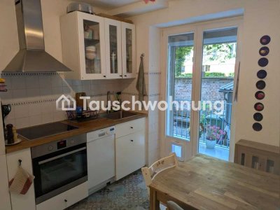 Tauschwohnung: Erdgeschoßwohnung im Stühlinger